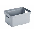 BOITE DE RANGEMENT SIGMA HOME 13L BLEU GRIS