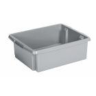 BOITE DE RANGEMENT 17L ARGENT