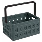 SQUARE BOITE PLIANTE 24L ANTHRACITE/NOIR