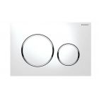 GEBERIT SIGMA20 BEDIENINGSPLAAT WIT