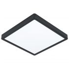 EGLO FUEVA 5 PLAFONDLAMP VIERKANT ZWART 20W