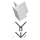 DUMACLIN HOEKPROFIEL KLIK GELAKT TAUPE 2.5M