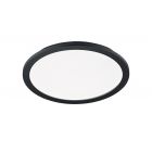 TRIO CAMILLUS PLAFONNIER LED NOIR 22W ROND 40CM