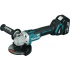 MAKITA DGA506RTJ MEULEUSE D'ANGLE SANS FILS 125MM + 2 ACCU