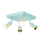 FANTASIA RUNE 3 SPOT PLAFOND LED 4X GU10 5W DIMMABLE