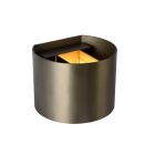 LUCIDE XIO - APPLIQUE MURALE - LED DIMMABLE - G9 - 1X4W 2700K - CAFÉ