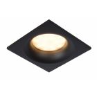 LUCIDE ZIVA - INBOUWSPOT BADKAMER - 1XGU10 - IP44 - ZWART