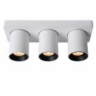 LUCIDE NIGEL - SPOT PLAFOND - GU10 - 3X5W 2200K/3000K - BLANC