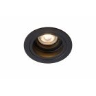 LUCIDE EMBED - INBOUWSPOT - DIA 9,1CM - 1XGU10 - ZWART