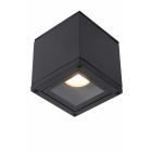 LUCIDE AVEN - SPOT PLAFOND SALLE DE BAINS - 1XGU10 - IP65 - NOIR