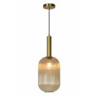 LUCIDE MALOTO - SUSPENSION - DIA 20CM - 1XE27 - AMBRE