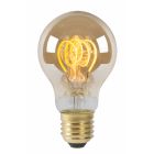 LUCIDE A60 - AMPOULE FILAMENT - DIA 6CM - LED DIMMABLE - E27 - 1X5W 2200K - AMBRE
