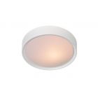 LUCIDE LEX - PLAFONNIÈRE - DIA 25 CM - 1XE27 - BLANC