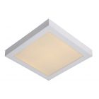 LUCIDE BRICE-LED - PLAFONNIÈRE SALLE DE BAIN - LED DIMM. - 1X30W 3000K - IP44 - BLANC