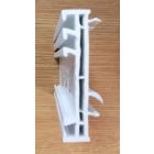 MEETH PROFIL D'EXTENSION PVC BLANC 15X70X2200