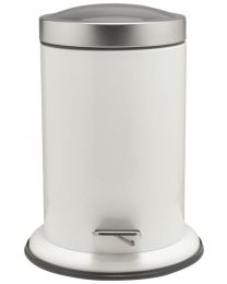 SEALSKIN ACERO PEDAALEMMER 3 LITER VRIJSTAAND WIT