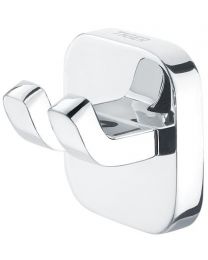 TIGER RAMOS HANDDOEKHAAK DUBBEL KLEIN CHROOM