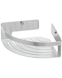 TIGER CADDY PANIER DE DOUCHE ANGULAIRE 18,4 CM ACIER INOXYDABLE BROSSÉ