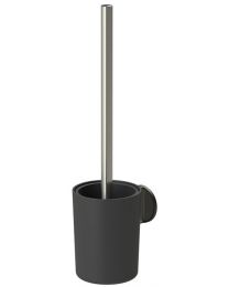 TIGER TUNE BROSSE DE TOILETTE AVEC SUPPORT ACIER INOXYDABLE BROSSÉ / NOIR