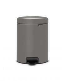 BRABANTIA NEWICON PEDAALEMMER 5L MINERAL CONCRETE GREY