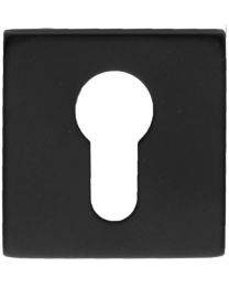 CYLINDERPLAATJE SQUARE SHAPE ZWART