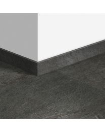 QUICKSTEP ALPHA VINYL PLINT LEISTEEN ZWART 2400X12X58MM