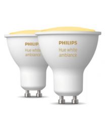 PHILIPS HUE LED LAMP 4.3W GU10 2ST