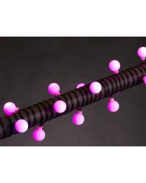 VELLIGHT BOLLETJES KERSTVERLICHTING - CURSA LED 8M 16 RGB LAMPS 12V