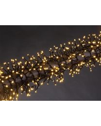 VELLIGHT KERSTVERLICHTING - KUMA LED 12M 1020 WARM WITTE LAMPJES 31V