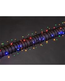 VELLIGHT KERSTVERLICHTING - STELLA LED 8M 120 GEKLEURDE LAMPJES 24V