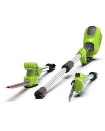 GREENWORKS G40PSH 40V TELESCOPISCHE HEGGENSCHAAR 2IN1