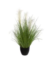 KUNSTGRAS BOS IN POT H: 70cm