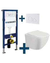 WC PACK WIESBADEN - TOILETTE SUSPENDU BLANC