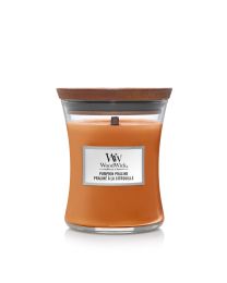 WOODWICK GEURKAARS PUMPKIN PRALINE MEDIUM CANDLE