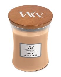 WOODWICK BOUGIE PARFUMEE GOLDEN MILK MEDIUM CANDLE