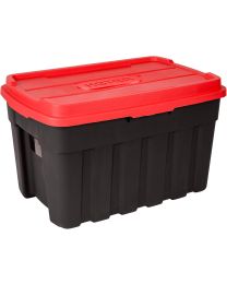 KETER TUFF BOX 140L STORAGE MET DEKSEL WATERDICHT ZWART