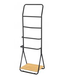 WENKO VERONA HANDDOEK EN KLEDINGREK ZWART