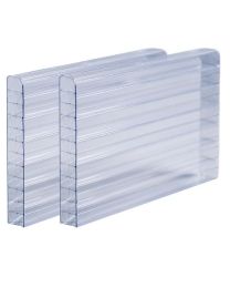 TOP-X6 PLAQUE POLYCARBONATE 16MM CLAIR 98 X 250CM
