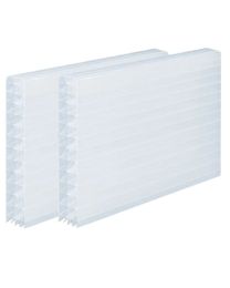 TOP-X6 PLAQUE POLYCARBONATE 16MM OPALE 98 X 250CM