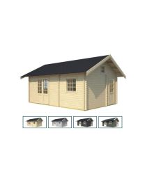 OUTDOOR LIFE ABRI DE JARDIN CAROLINE SGC 390X575CM