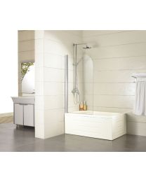 QUIN PARE-BAIGNOIRE 140X80CM CHROME