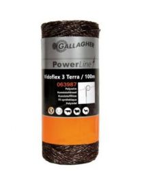 GALAGHER VIDOFLEX 3 POWERLINE TERRA 100M