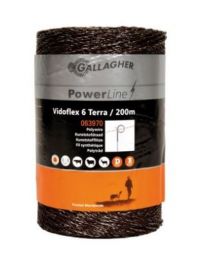 GALAGHER VIDOFLEX 6 POWERLINE TERRA 200M