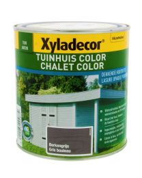 XYLADECOR TUINHUIS COLOR MAT BERKENGRIJS 1L
