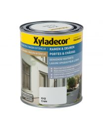 XYLADECOR RAMEN EN DEUREN DEKKENDE BEITS SATIN KRIJT 0.75 L
