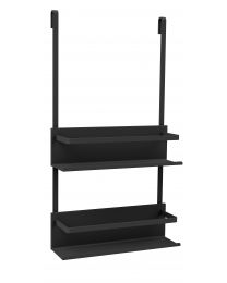 ALLIBERT LOFT-GAME DOUCHEREKJE OM OP TE HANGEN AAN DE DOUCHEWAND -MAT ZWART