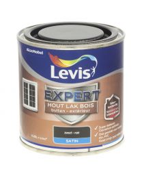 LEVIS EXPERT HOUTLAK BUITEN SATIN 250ML ZWART