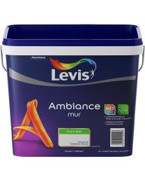 LEVIS AMBIANCE MUURVERF BINNEN EXTRA MAT MARMERWIT 5L