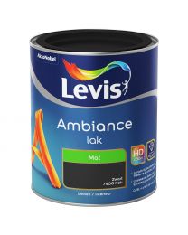 LEVIS AMBIANCE LAK MAT ZWART 750ML