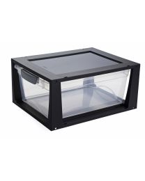 SUNWARE OMEGA DRAWER UNIT 11L ZWART/TRANSPARANT